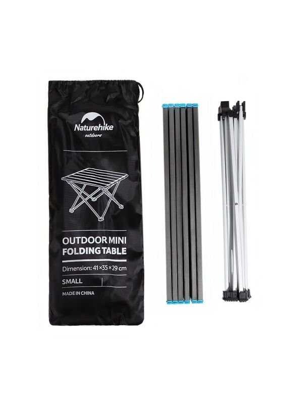 Стол Tourist Twist складной, темно-серый арт.14729.11