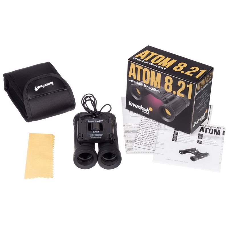 Бинокль Atom 8x, линзы 21 мм арт.14695