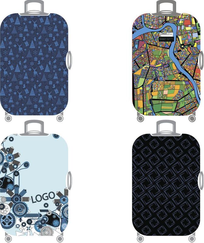 Чехол на чемодан Kansi на заказ, неопрен арт.18902.03