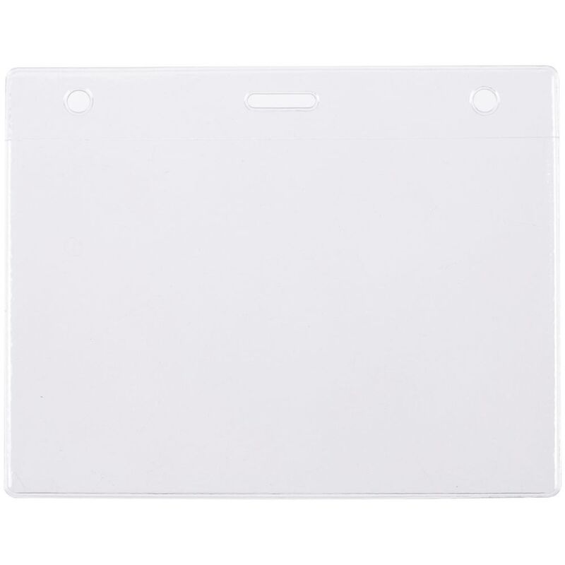 Карман для бейджа Lucid, горизонтальный, из фактурного ПВХ арт.6879.10