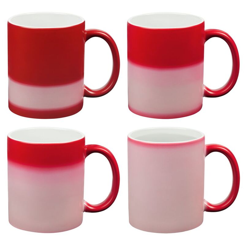 Кружка &laquo;Хамелеон&raquo; ver.2, матовая, красная арт.20023.50