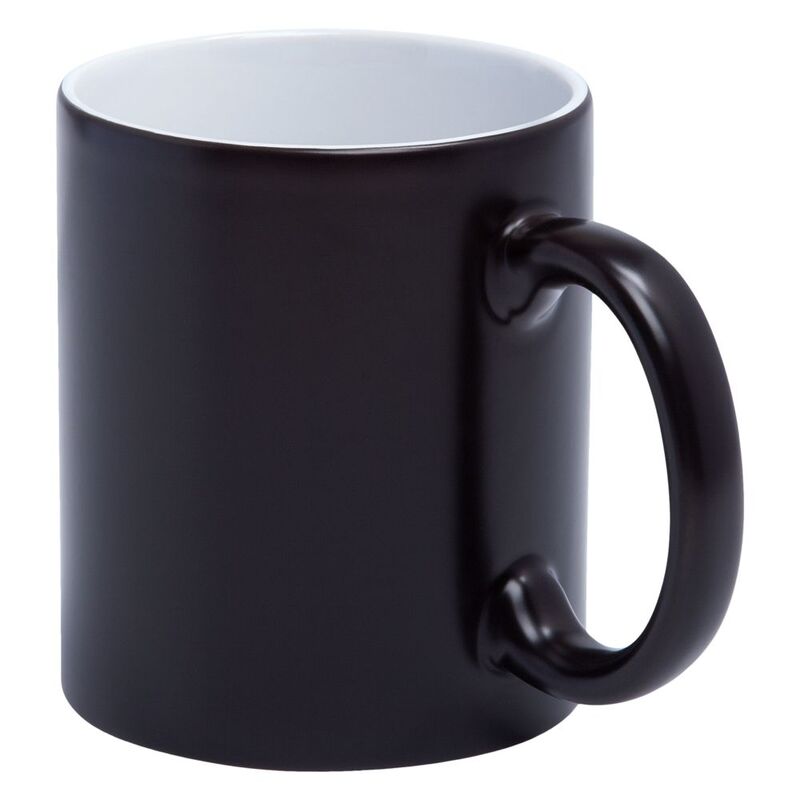 Кружка &laquo;Хамелеон&raquo;, ver.2, матовая , черная арт.20023.30