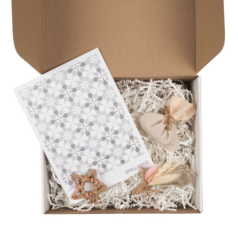 Набор для упаковки подарка Adorno, белый арт.15651.60