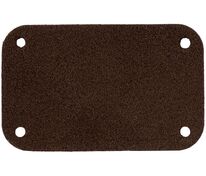 Лейбл Eta Nubuck, S, темно-коричневый арт.13852.55