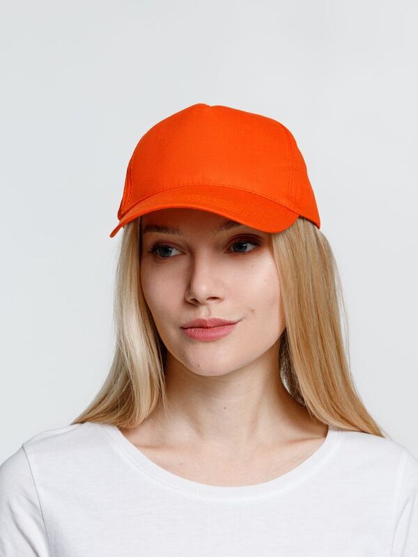 Бейсболка Promo, оранжевая арт.15846.20