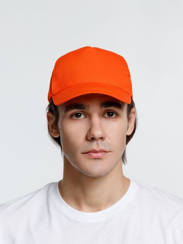 Бейсболка Promo, оранжевая арт.15846.20