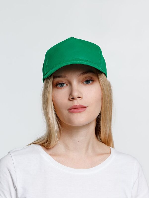 Бейсболка Promo, зеленая арт.15846.90
