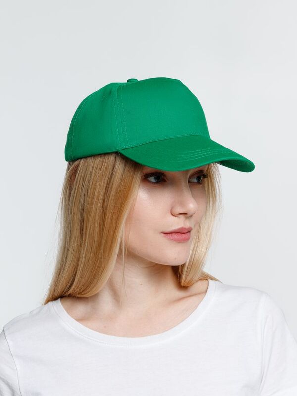 Бейсболка Promo, зеленая арт.15846.90