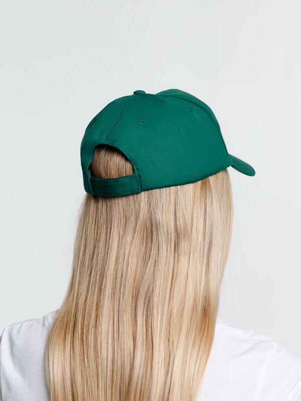 Бейсболка Promo, темно-зеленая арт.15846.91