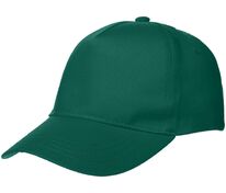 Бейсболка Promo, темно-зеленая арт.15846.91