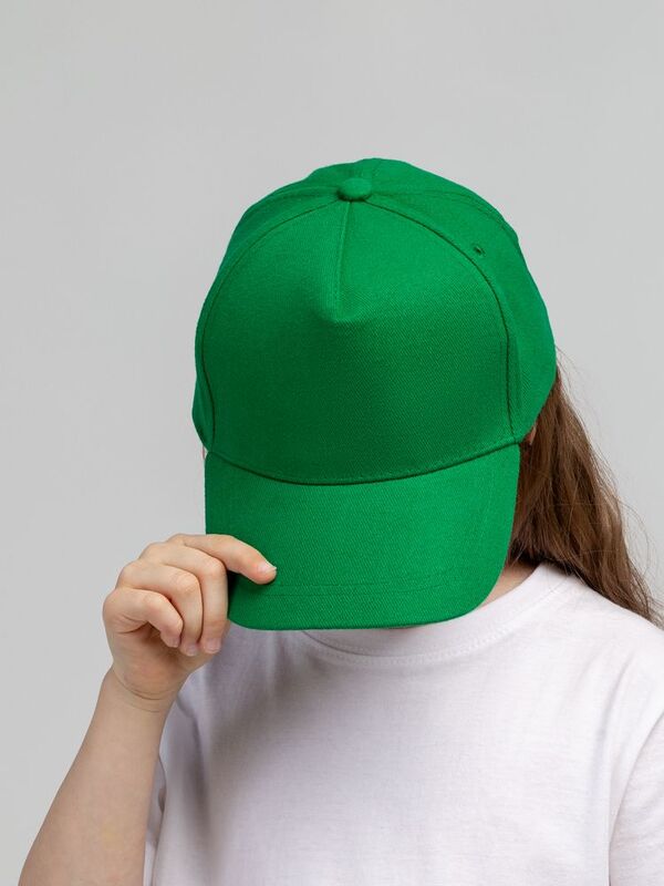 Бейсболка детская Standard Kids, зеленая арт.16220.90