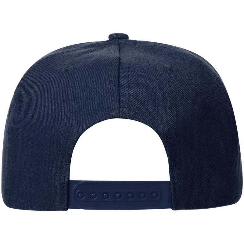Бейсболка Snapback с прямым козырьком, темно-синяя арт.15948.40