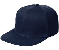 Бейсболка Snapback с прямым козырьком, темно-синяя арт.15948.40