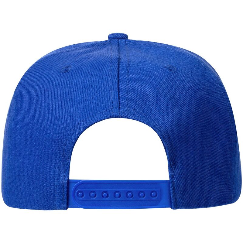 Бейсболка Snapback с прямым козырьком, ярко-синяя арт.15948.44