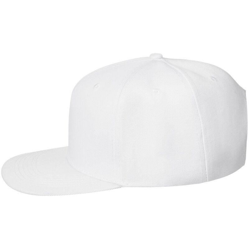 Бейсболка Snapback с прямым козырьком, белая арт.15948.60