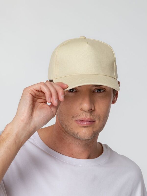 Бейсболка Standard, бежевая арт.15847.10