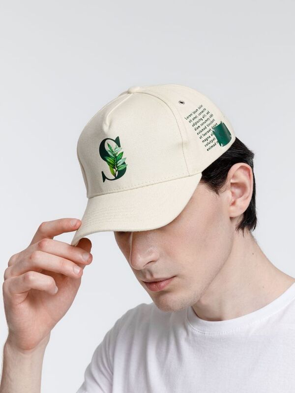 Бейсболка Standard, бежевая арт.15847.10