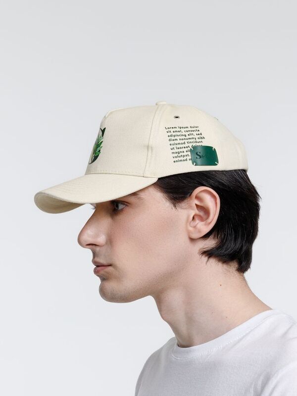 Бейсболка Standard, бежевая арт.15847.10