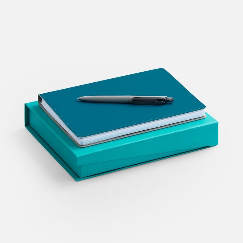 Набор Spring Shall, серый с бирюзовым арт.15218.10