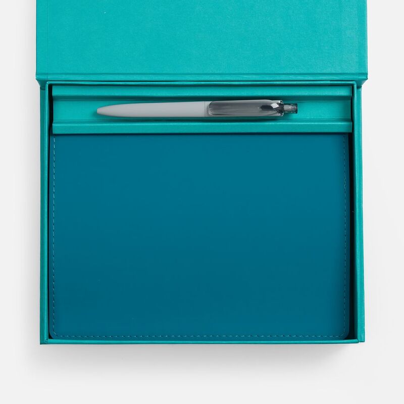 Набор Spring Shall, серый с бирюзовым арт.15218.10