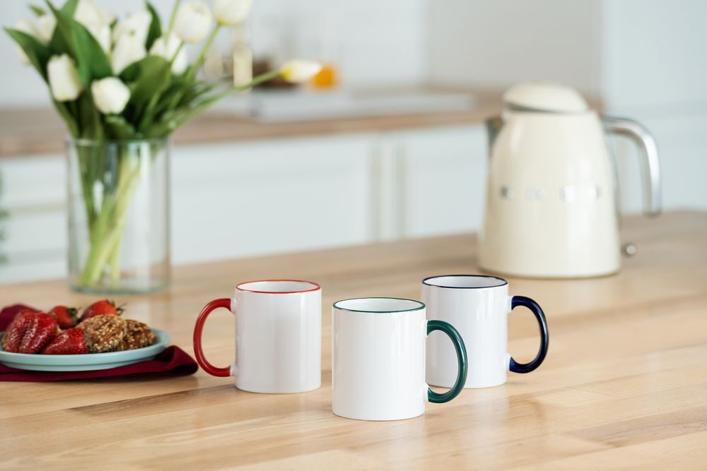 Кружка Rimo для сублимационной печати, темно-зеленая арт.15752.93