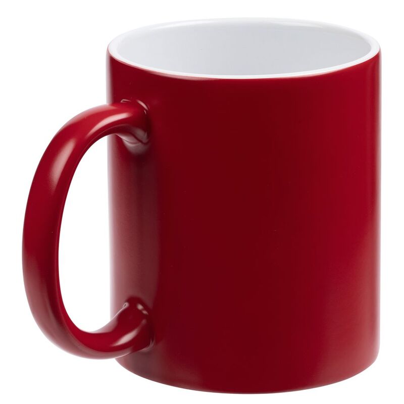 Кружка &laquo;Хамелеон&raquo;, глянцевая, красная арт.15753.50