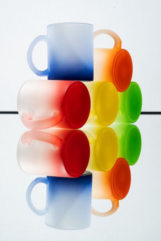 Кружка Grade Fade для сублимационной печати, матовая, синяя арт.15758.40