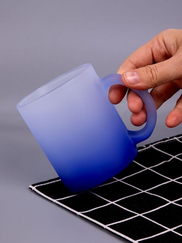 Кружка Grade Fade для сублимационной печати, матовая, синяя арт.15758.40