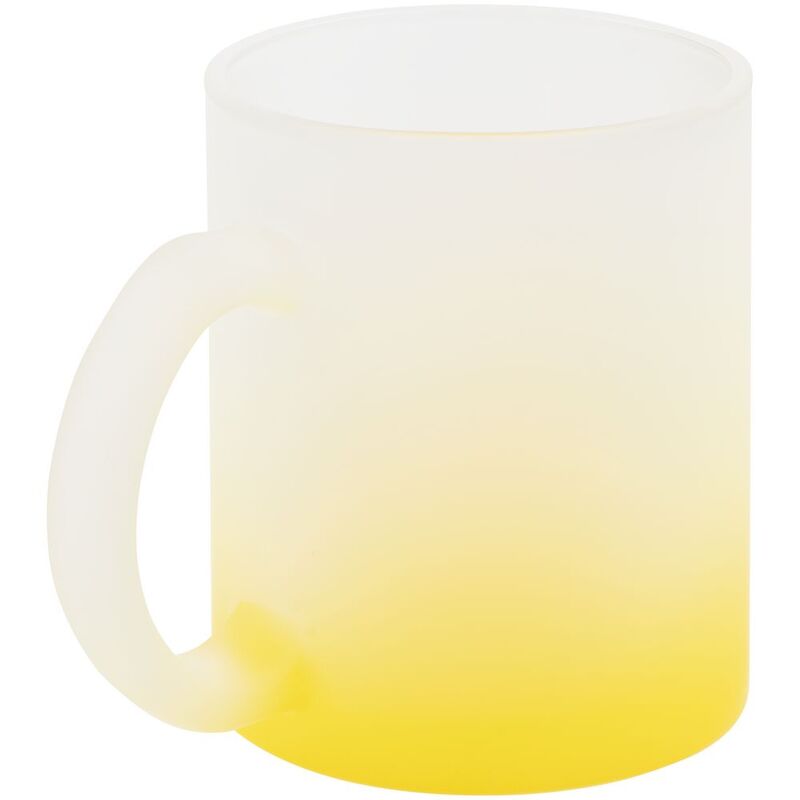 Кружка Grade Fade для сублимационной печати, матовая, желтая арт.15758.80