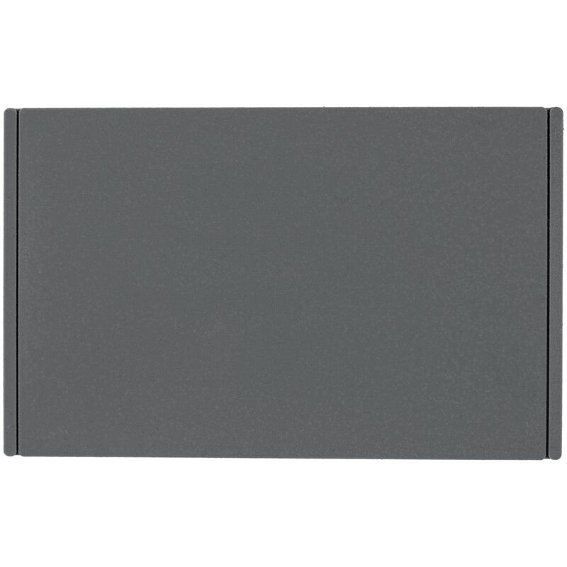 Лейбл из ПВХ Dzeta, ХL, серый арт.15355.10