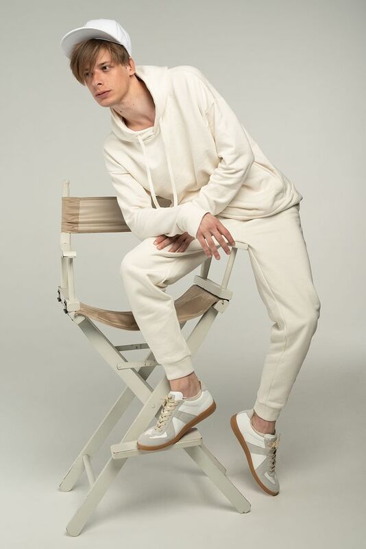 Худи унисекс H2, молочно-белое арт.15431.60