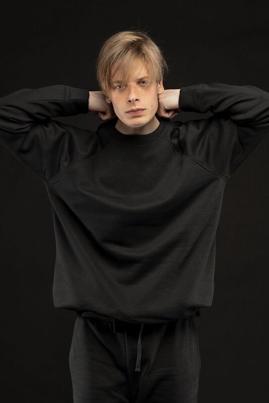 Свитшот унисекс S1, черный арт.15435.30