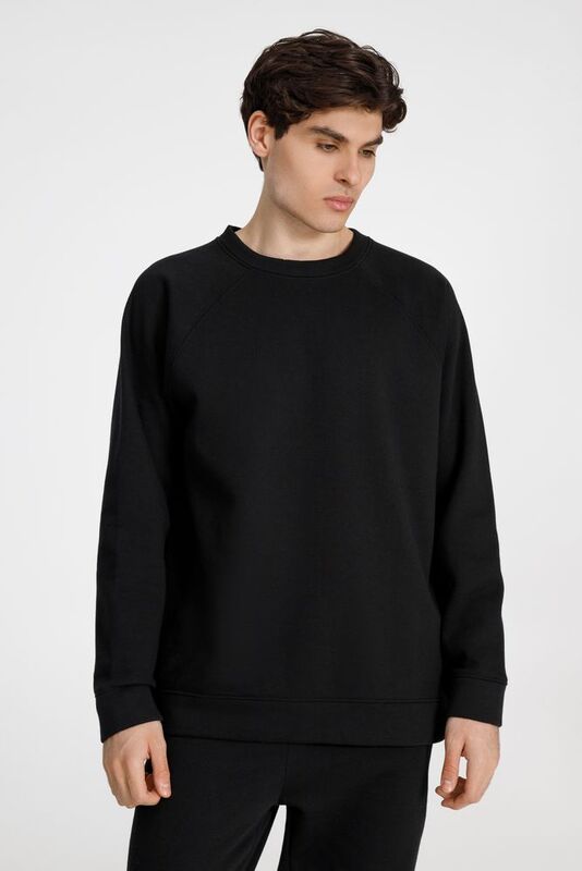 Свитшот унисекс S1, черный арт.15435.30