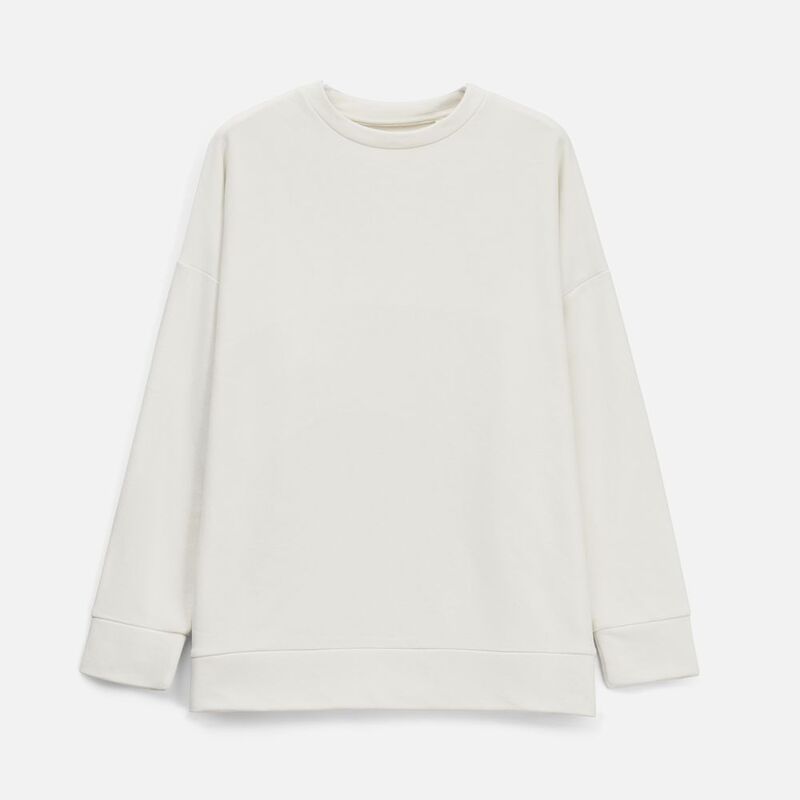 Свитшот унисекс S2, молочно-белый арт.15436.60