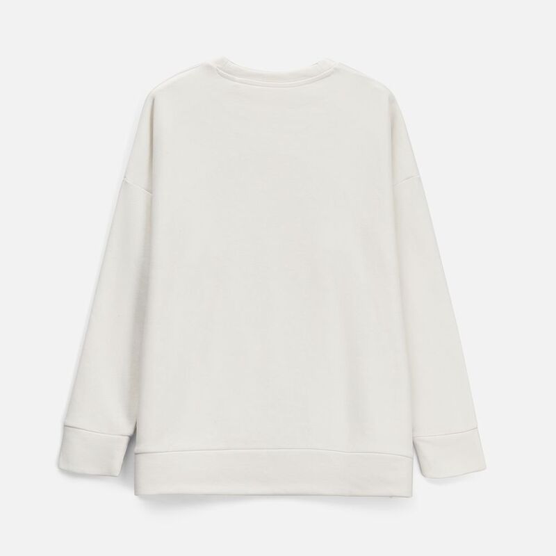 Свитшот унисекс S2, молочно-белый арт.15436.60