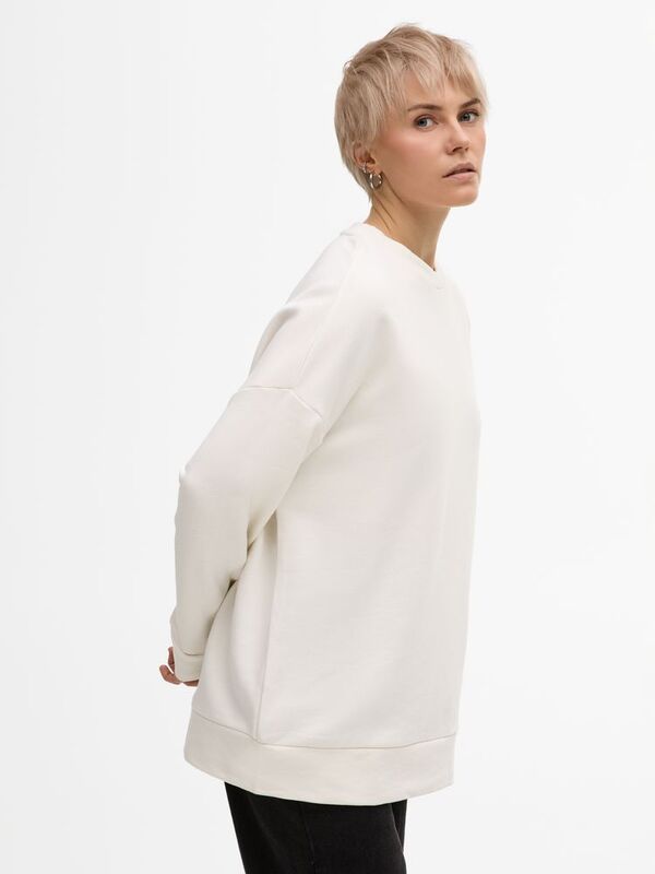 Свитшот унисекс S2, молочно-белый арт.15436.60