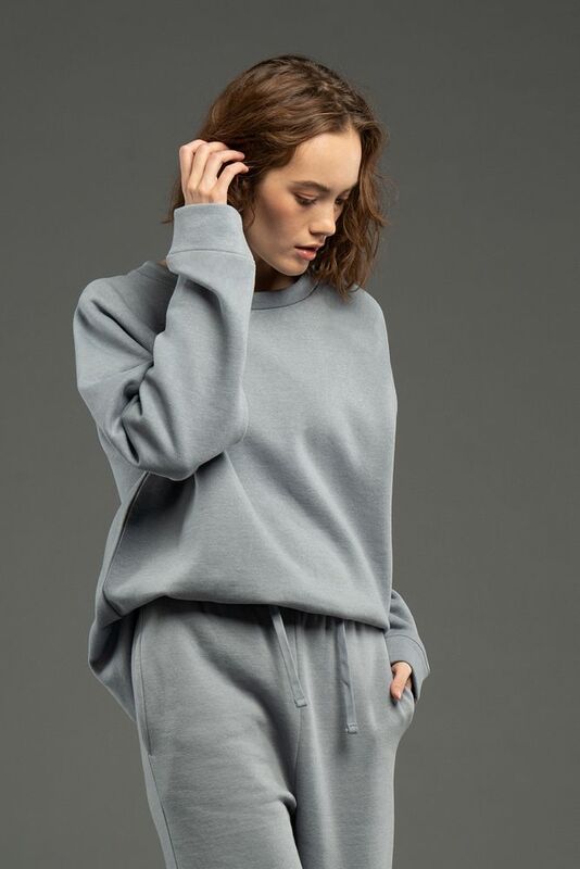 Свитшот унисекс S2, серый арт.15436.10