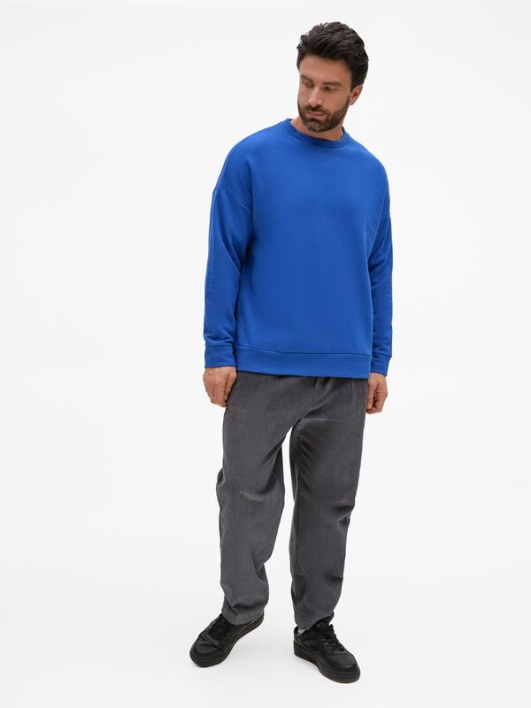 Свитшот унисекс S2, синий арт.15436.40