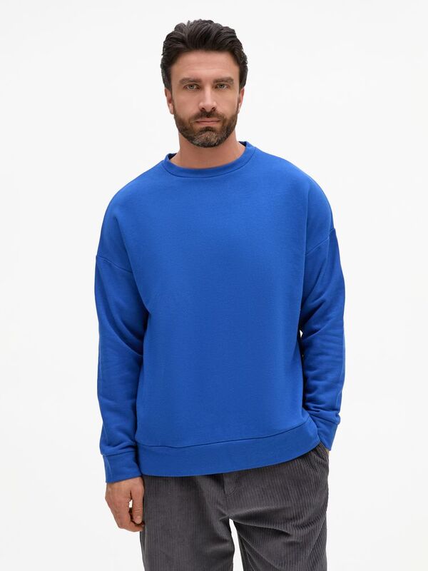 Свитшот унисекс S2, синий арт.15436.40