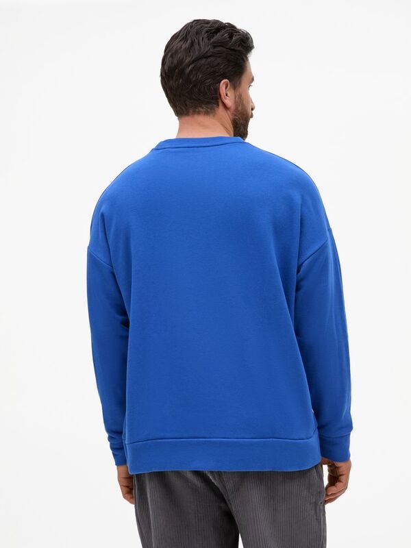 Свитшот унисекс S2, синий арт.15436.40