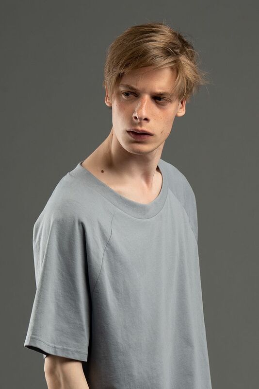 Футболка унисекс оверсайз T2, серая арт.15438.10