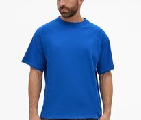 Футболка унисекс оверсайз T2, синяя арт.15438.40