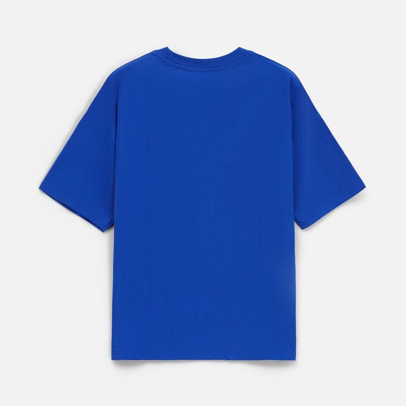 Футболка унисекс оверсайз T3, синяя арт.15439.40