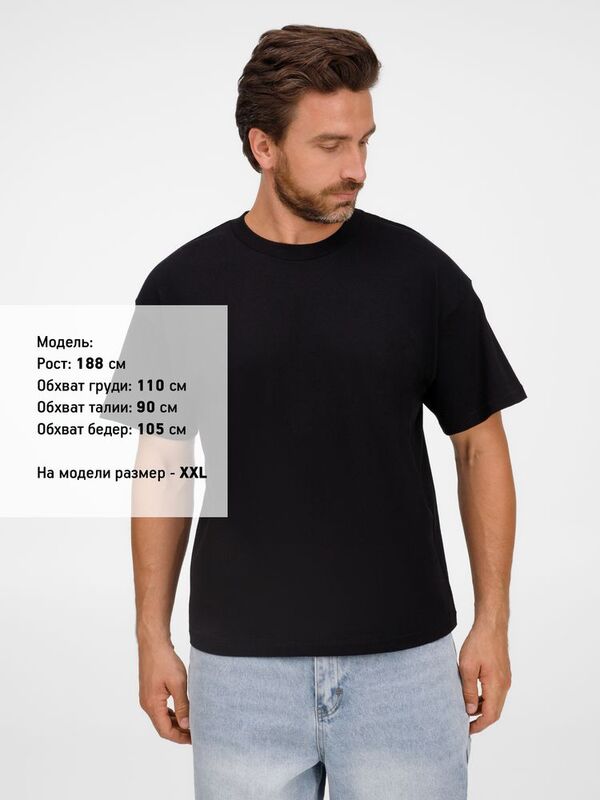 Футболка оверсайз унисекс Legacy, черная арт.03996309