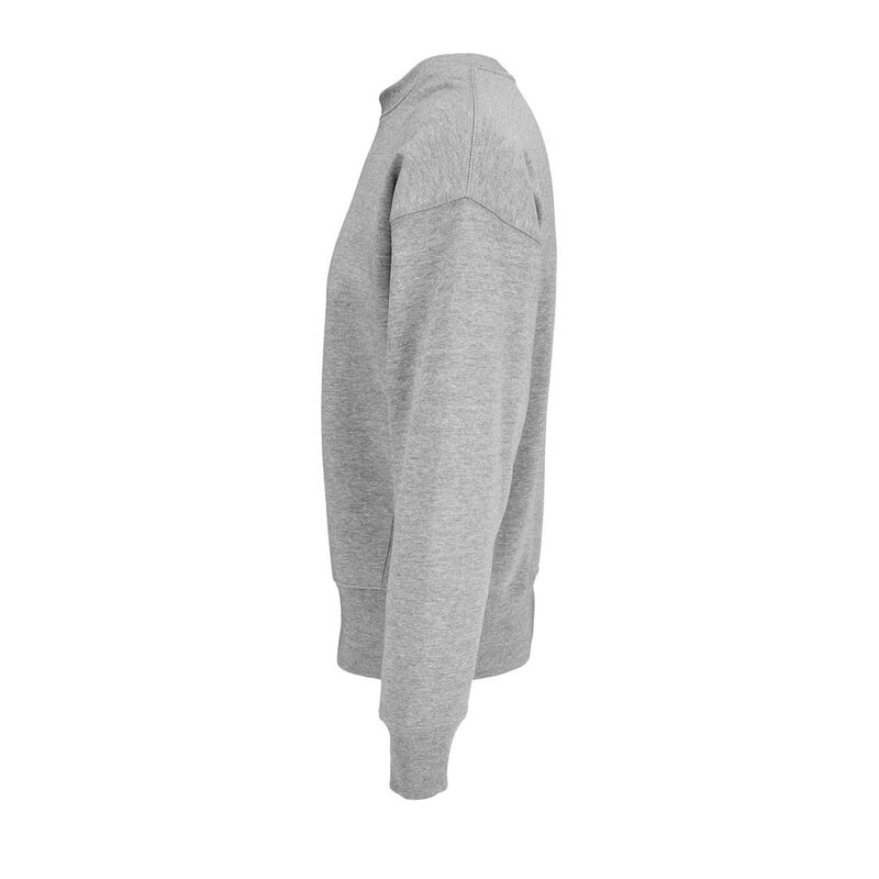 Свитшот унисекс Authentic, серый меланж арт.04043360