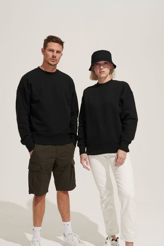 Свитшот унисекс Authentic, черный арт.04043312