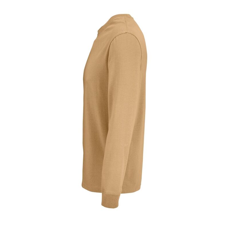 Футболка унисекс с длинным рукавом Pioneer LSL, бежевая арт.03982126