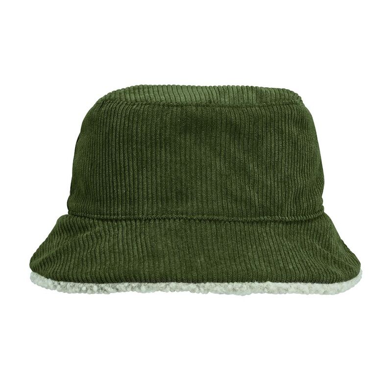 Панама Bucket двусторонняя утепленная, хаки с бежевым арт.03998867