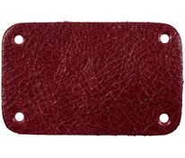 Лейбл кожаный Beta, S, красный арт.13845.50