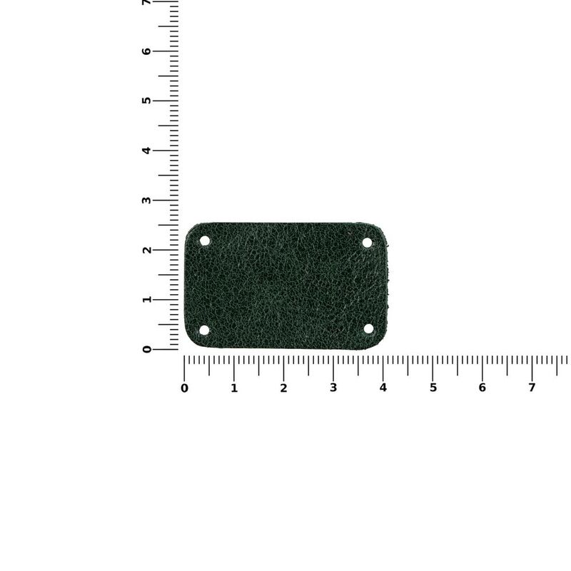 Лейбл кожаный Beta, S, зеленый арт.13845.90